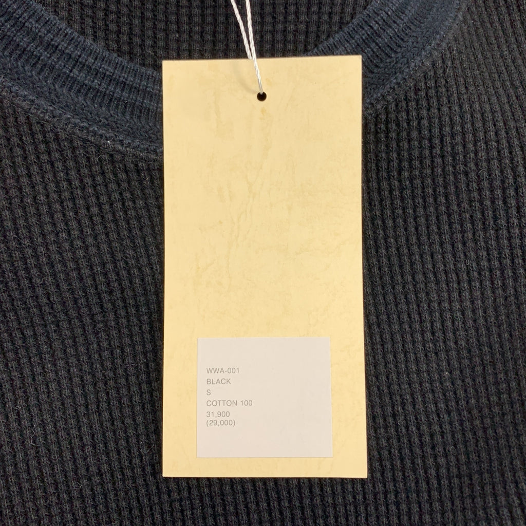 WONDER ROOM / ワンダールーム | "WAFFLE" l/s waffle thermal tee ロングスリーブ ワッフル サーマルTシャツ | S | メンズ