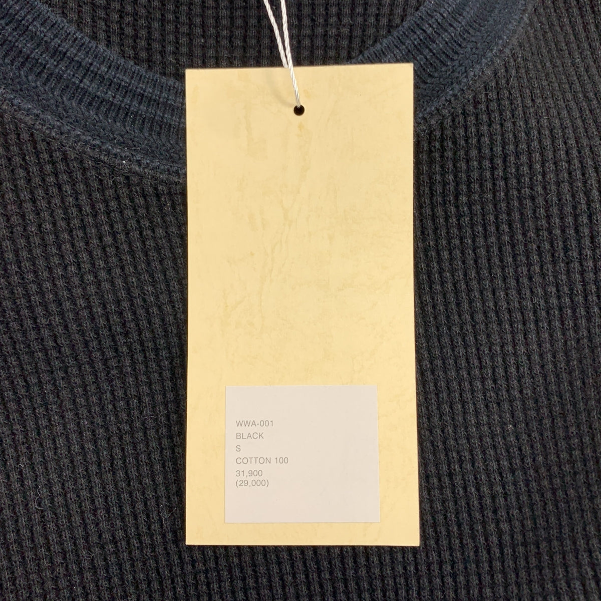 WONDER ROOM / ワンダールーム | "WAFFLE" l/s waffle thermal tee ロングスリーブ ワッフル サーマルTシャツ | S | メンズ