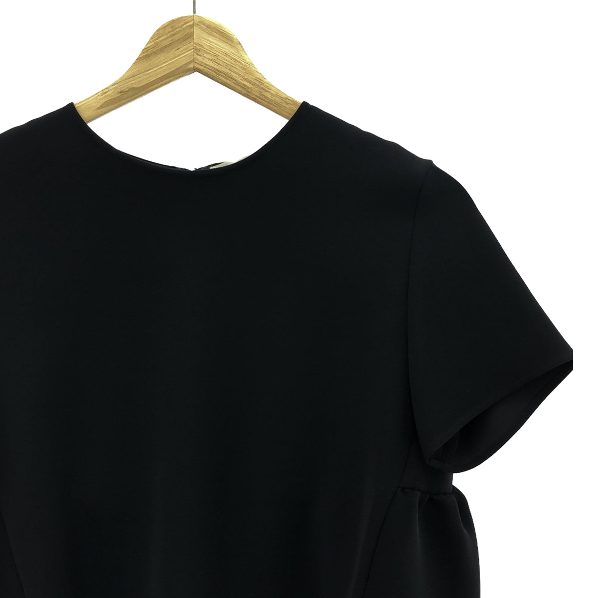 YOKO CHAN / Yoko Chan | Half-sleeve Back Tiered Blouse | Shirt | 36 | Black | Women's