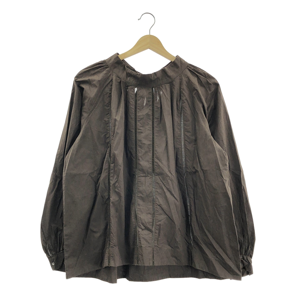 ne Quittez pas / 누키테파 | 코튼 파인 론 레이스 블라우스 | F | 브라운 | 여성