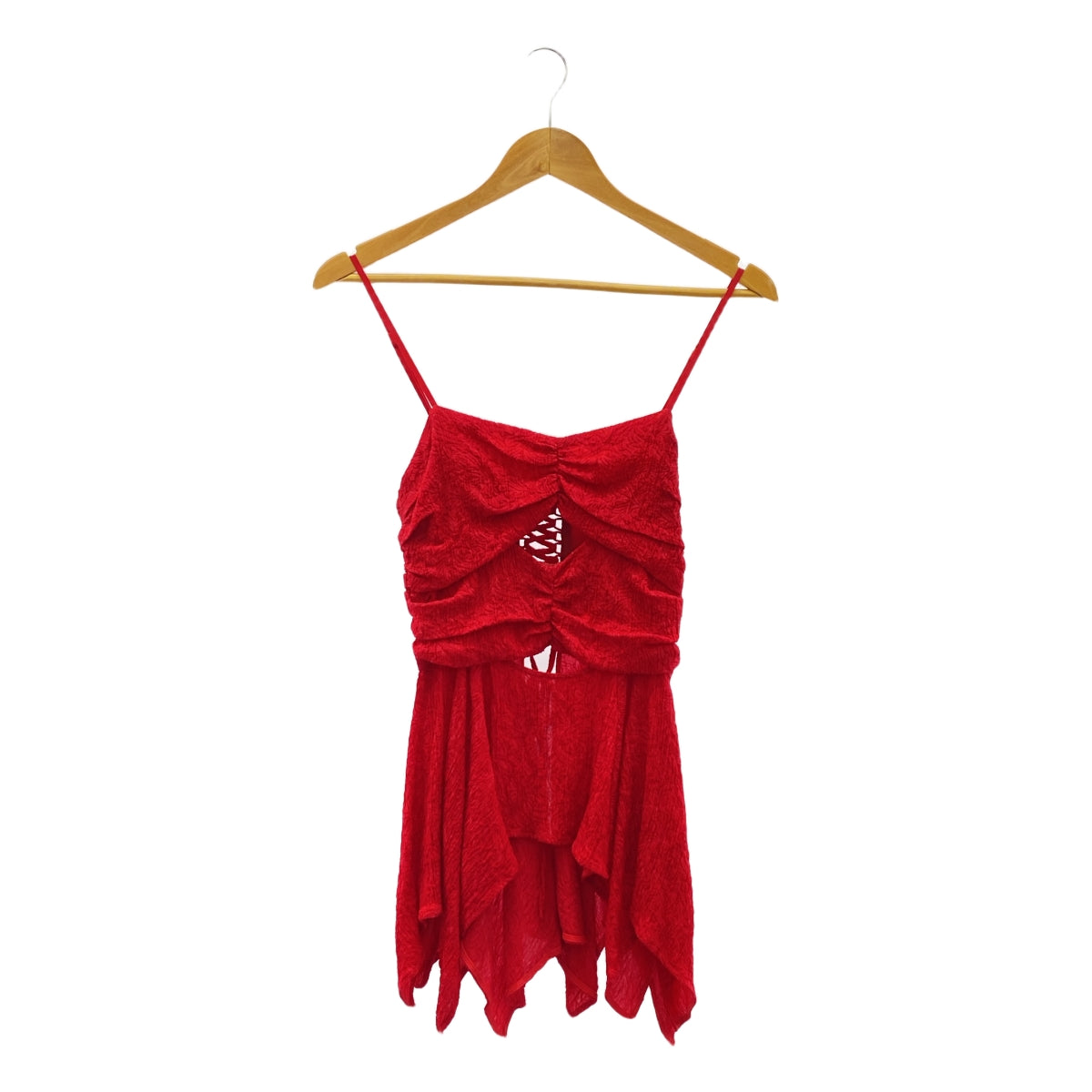 FETICO / フェティコ | Botanical Jacquard Cutout Cami Top / ジャガード キャミトップ | 2 | レディース