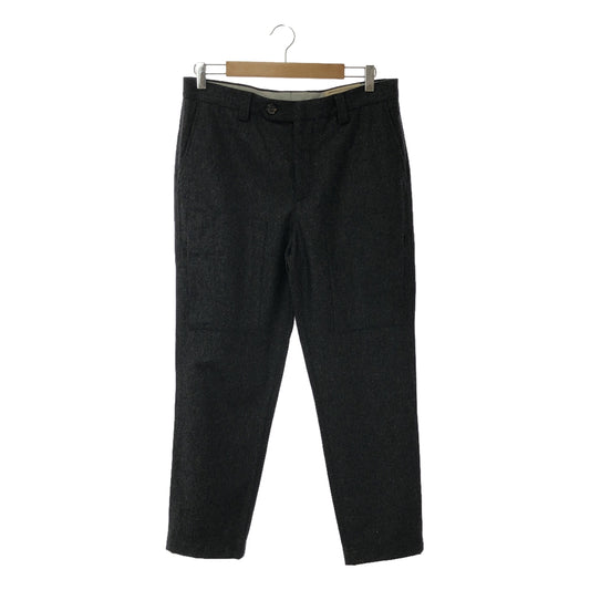 BRUNELLO CUCINELLI | Wool front pocket pants | 48 | Charcoal gray | Men's