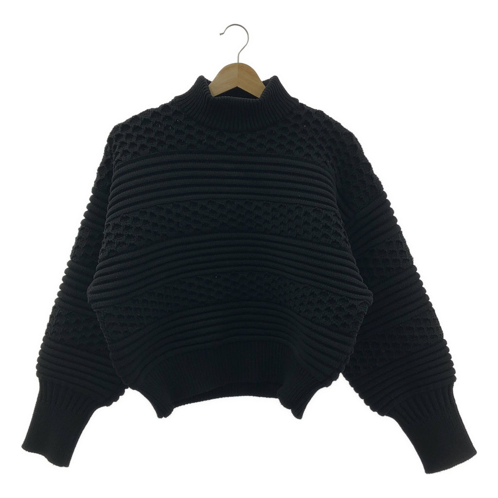 CFCL / シーエフシーエル | 2022AW | low gauge top 1 ローゲージ モックネックニット | 1 | メンズ
