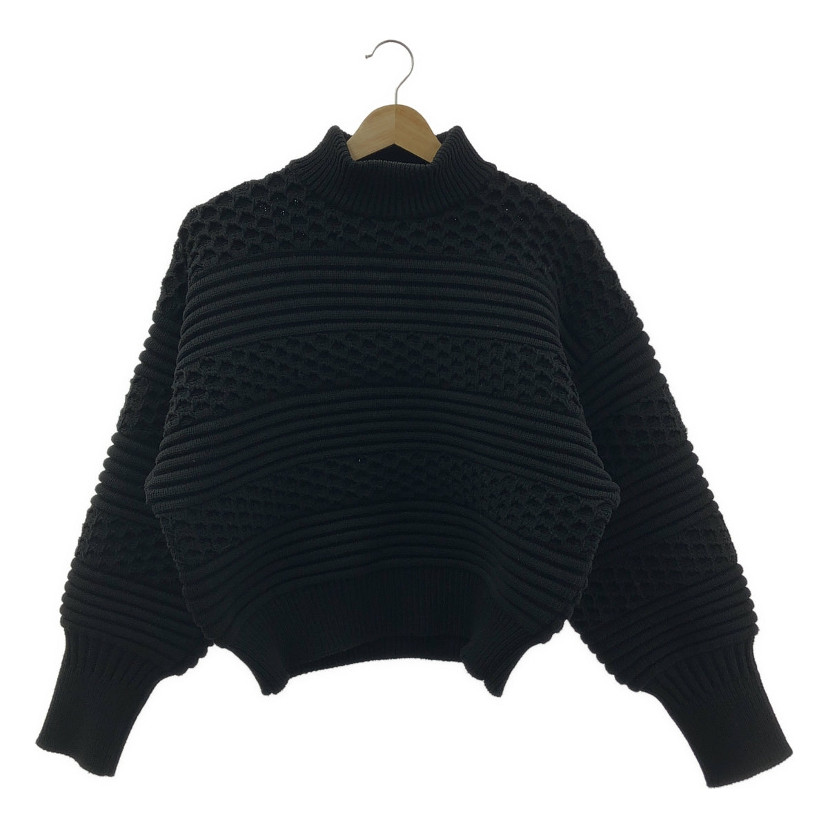 CFCL / シーエフシーエル | 2022AW | low gauge top 1 ローゲージ モックネックニット | 1 | メンズ