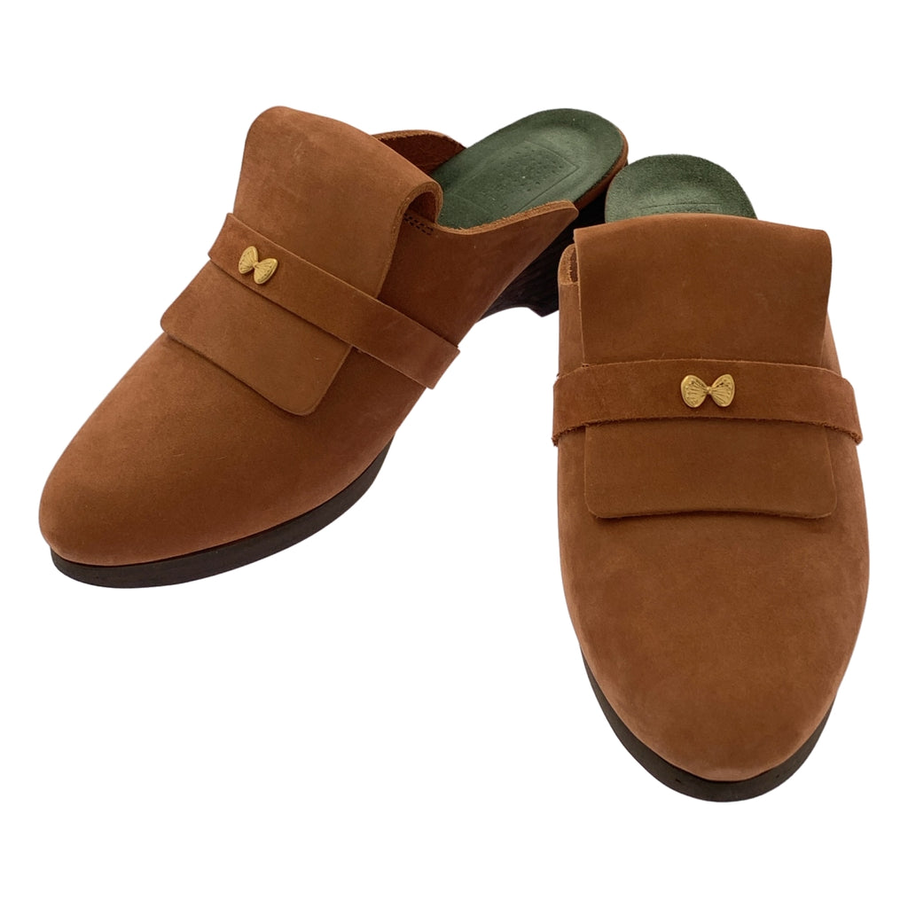 mina perhonen / 미나펠호넨 | pied des bois 쵸쵸 매력 가죽 사보 샌들 | 23 |