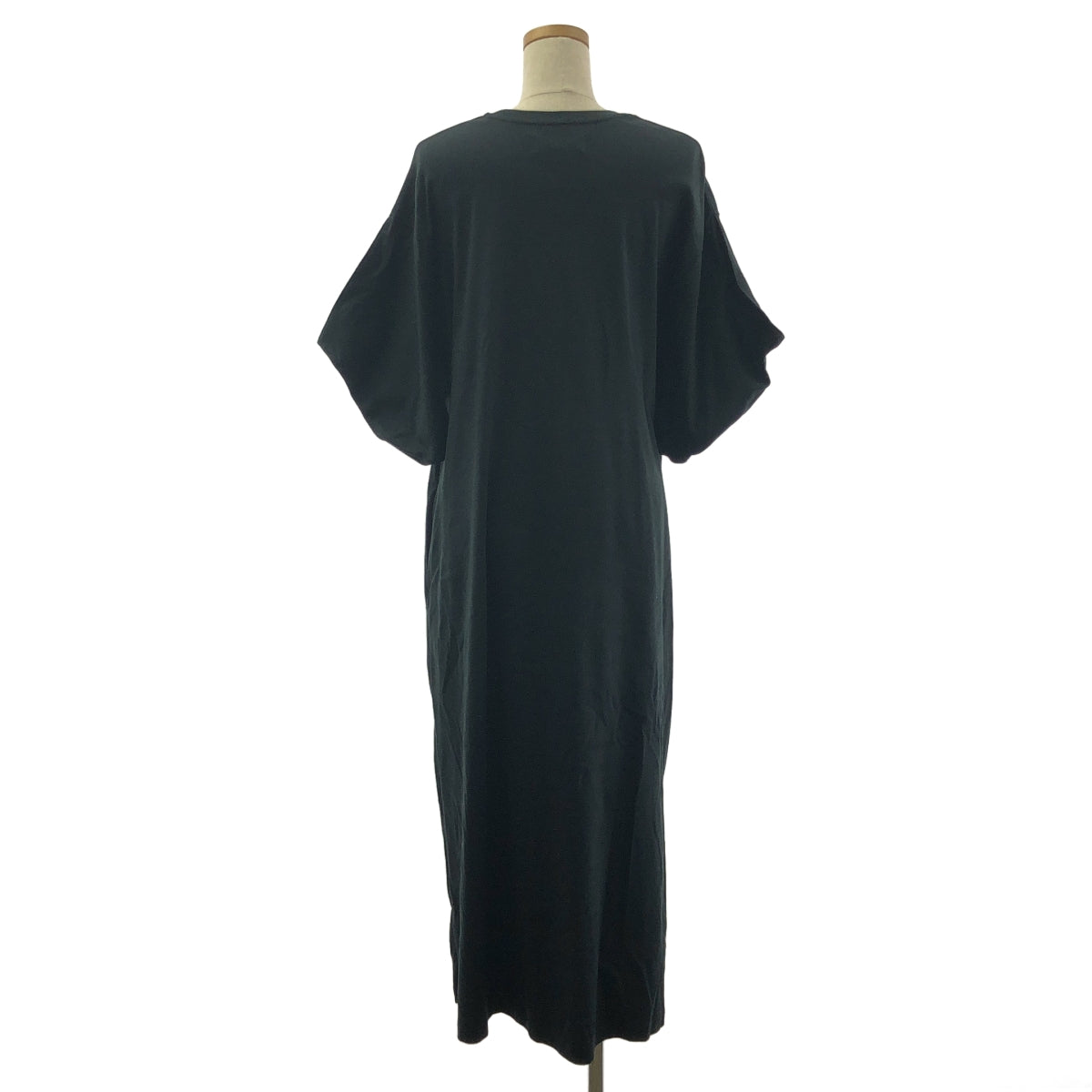 AKIRANAKA / アキラナカ | オーバーシルエット ボリュームスリーブ ロゴボタン ワンピース | 2 | レディース