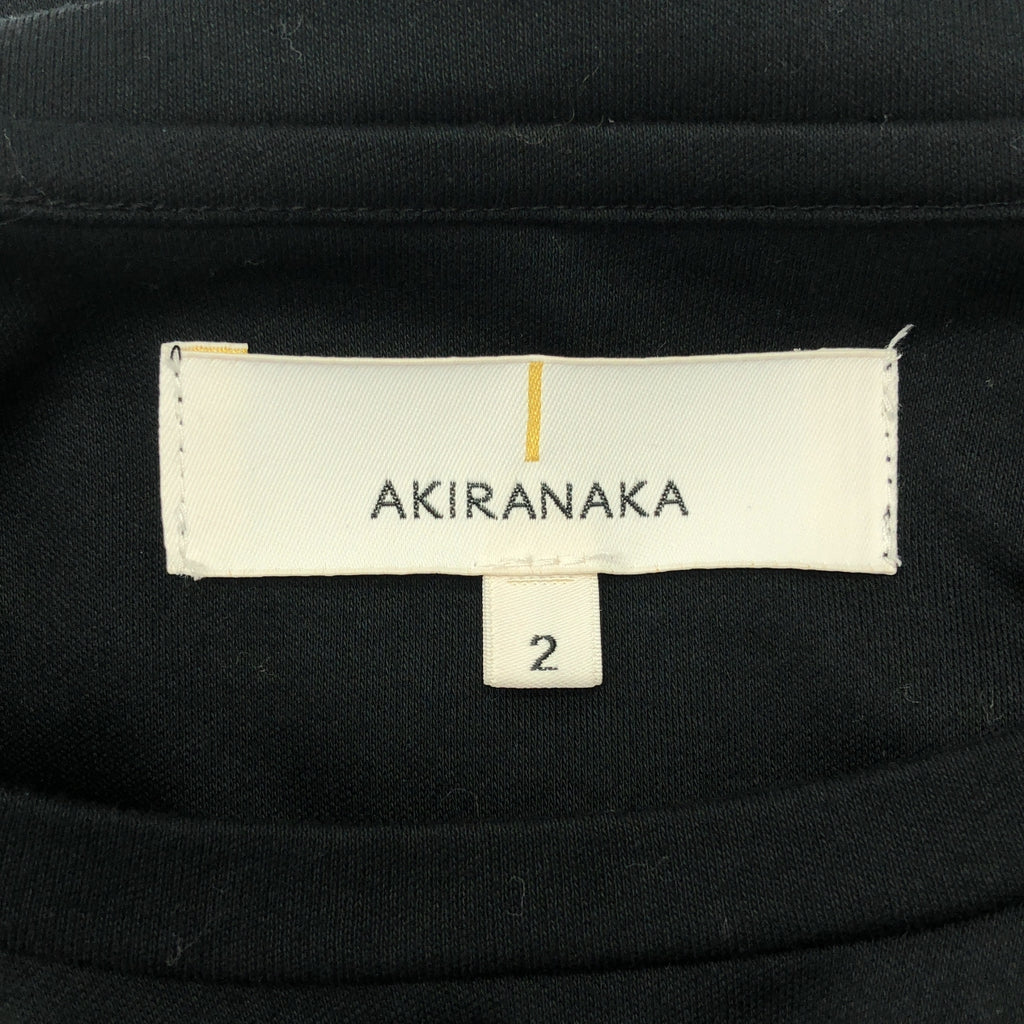 AKIRANAKA | 寬鬆蓬鬆袖連身裙，飾有品牌標誌扣款 | 尺寸 2 | 女裝