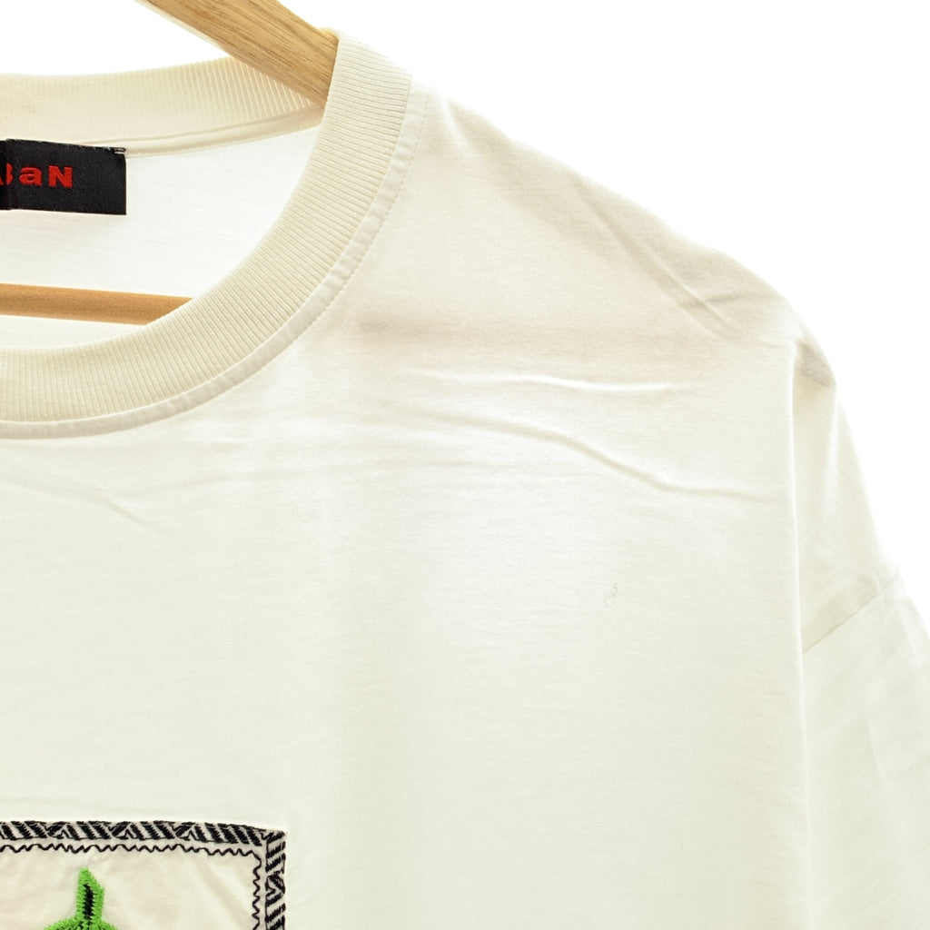 CABaN / キャバン | 2023SS | スビンコットン IBIZA エンブロイダリーTシャツ | M |