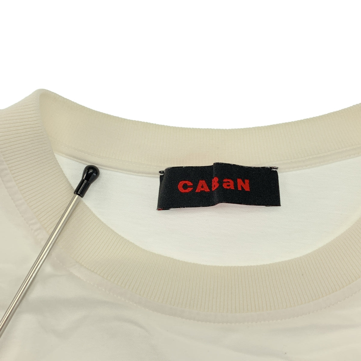 CABaN / キャバン | 2023SS | スビンコットン IBIZA エンブロイダリーTシャツ | M |