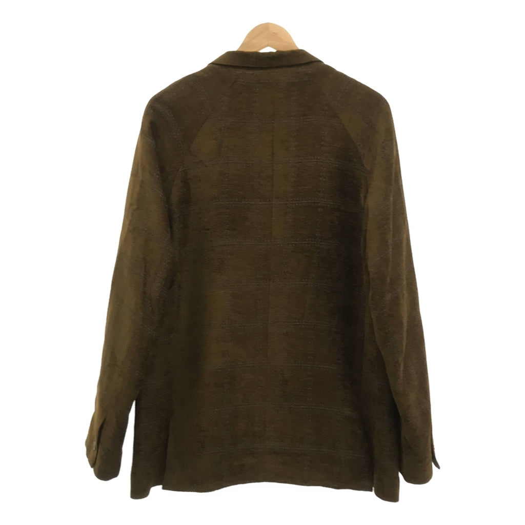 【美品】  Needles / ニードルス | Raglan Jacket - R/PE Mall Jq.- / ラグラン ジャケット / 総裏地 | S | ブラウン系 | メンズ