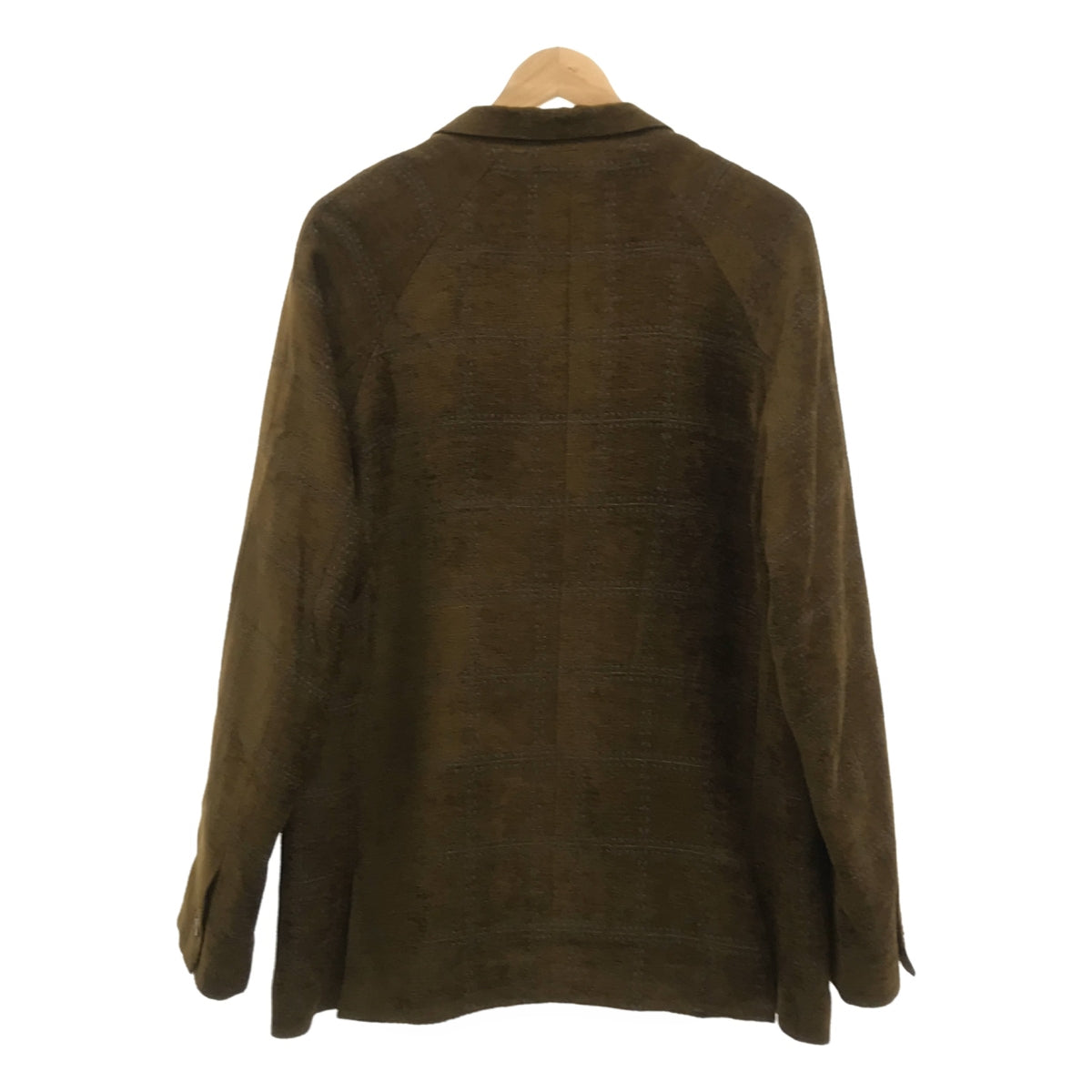【美品】  Needles / ニードルス | Raglan Jacket - R/PE Mall Jq.- / ラグラン ジャケット / 総裏地 | S | ブラウン系 | メンズ