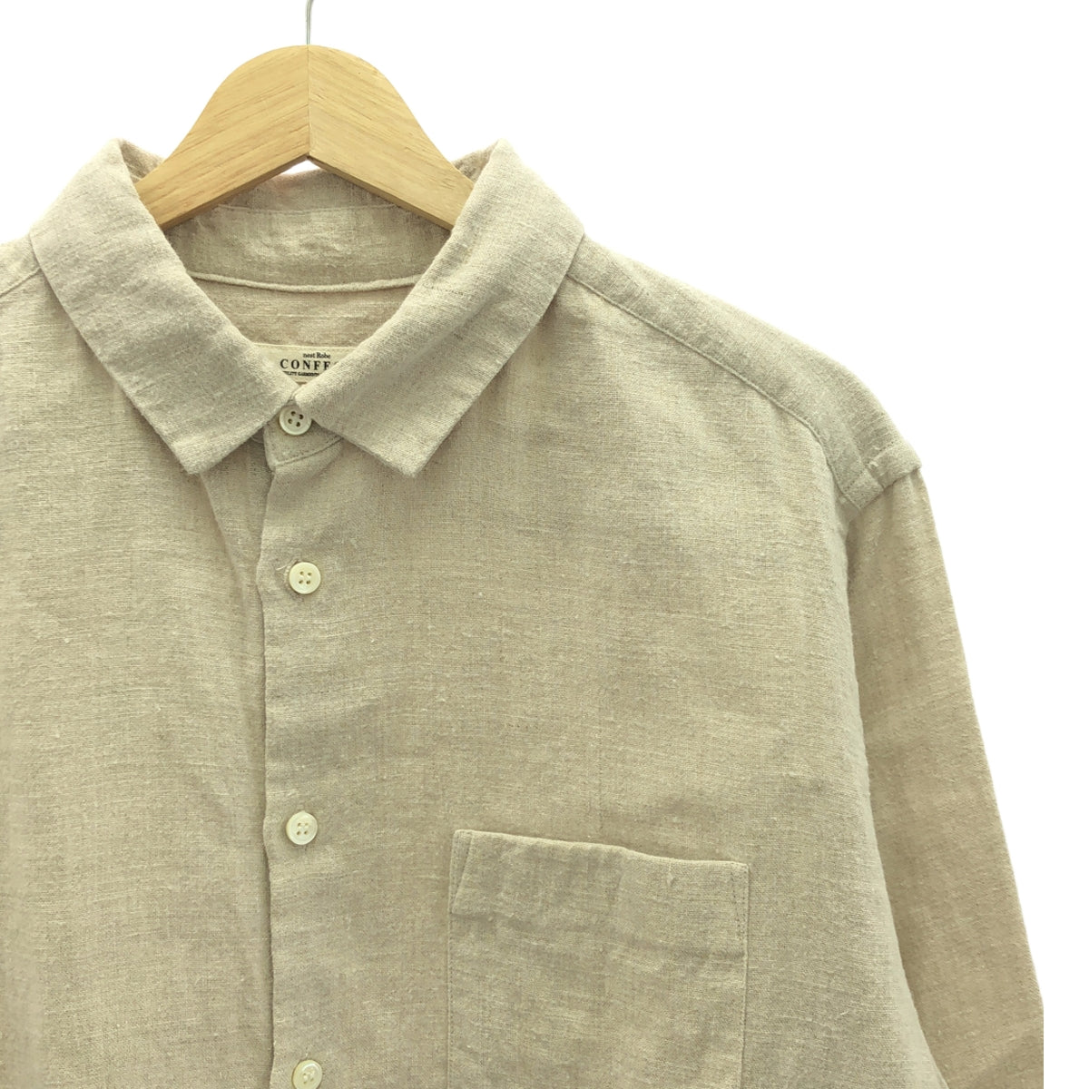 nest robe CONFECT / ネストローブコンフェクト | 2019AW | L/S リネン シャツ | 4 |