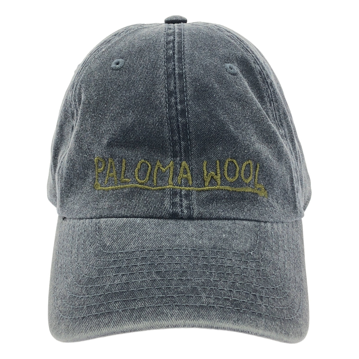 Paloma Wool / 팔로마 울 | 빈티지 가공 로고 캡 모자 / 조정자 조정 가능 |
