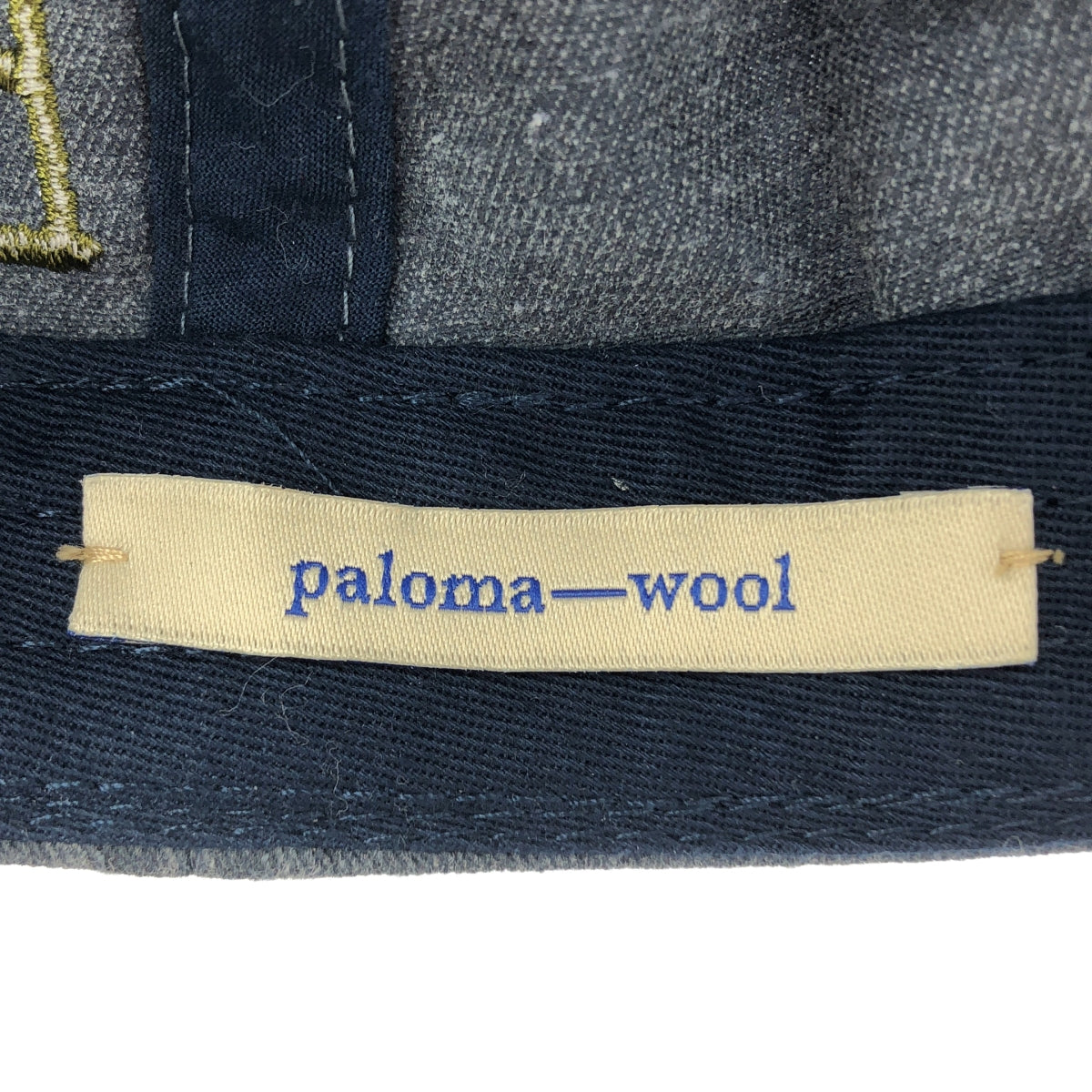 Paloma Wool / 팔로마 울 | 빈티지 가공 로고 캡 모자 / 조정자 조정 가능 |