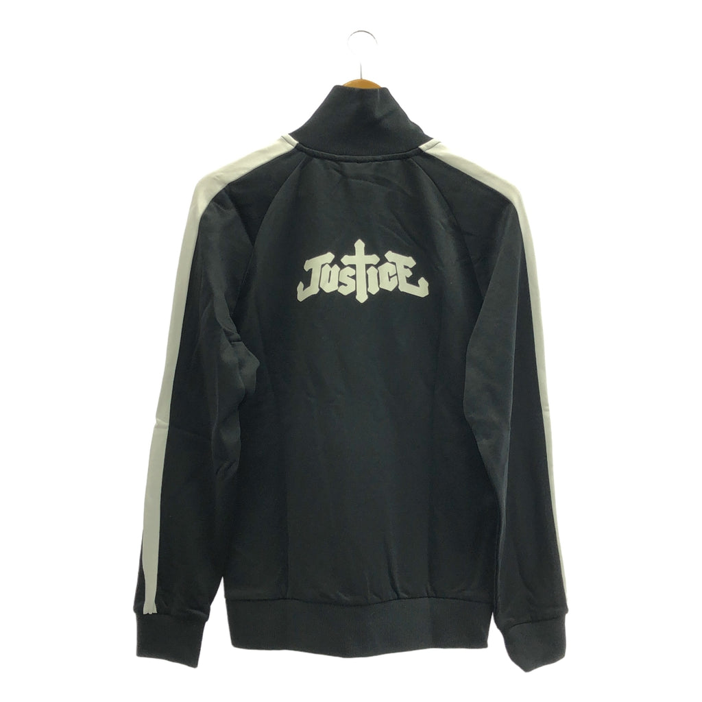 【美品】  PUMA / プーマ | ×JUSTICE T7 TRACK JACKET ジャスティス トラックジャケット | M | ブラック / ホワイト | メンズ