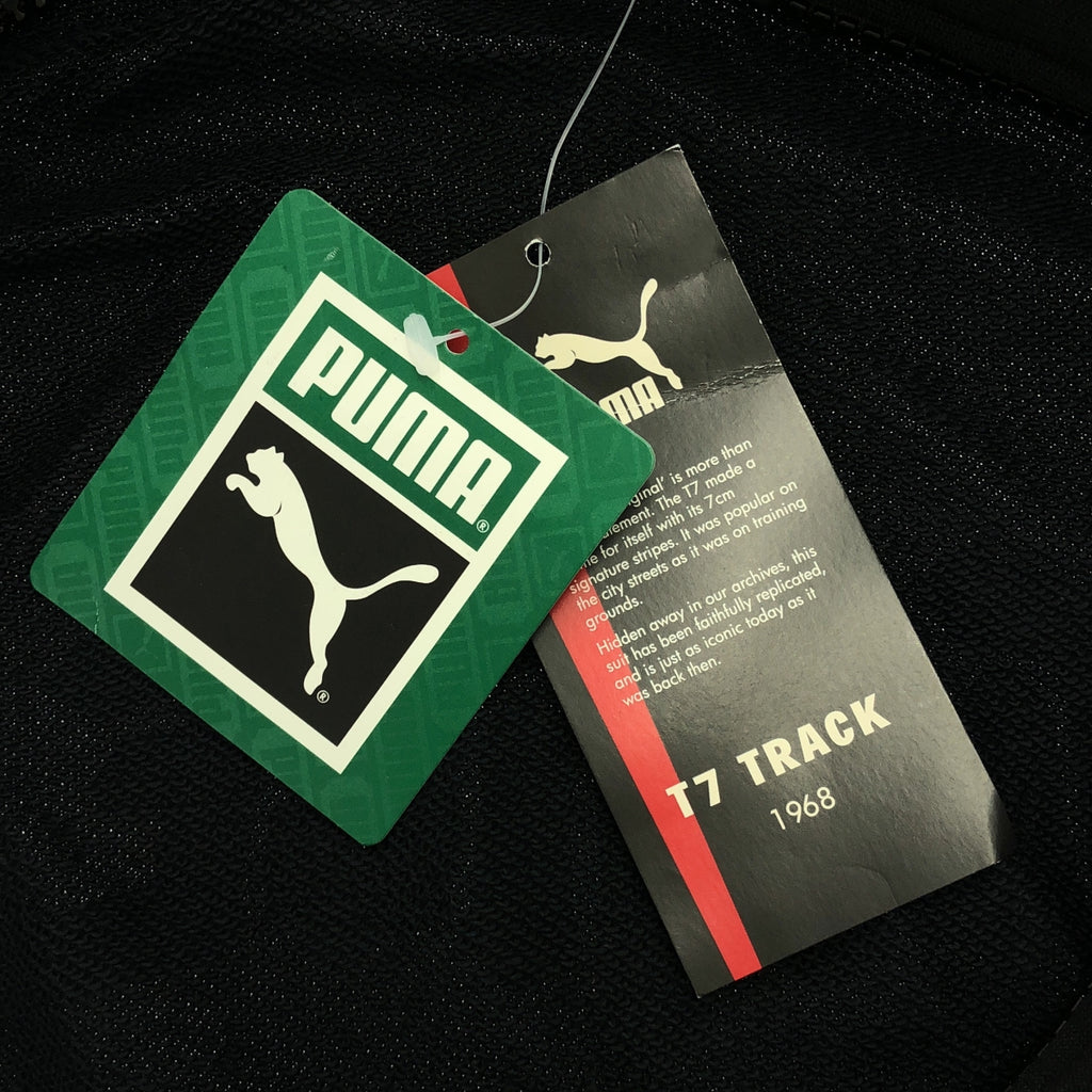 【美品】  PUMA / プーマ | ×JUSTICE T7 TRACK JACKET ジャスティス トラックジャケット | M | ブラック / ホワイト | メンズ