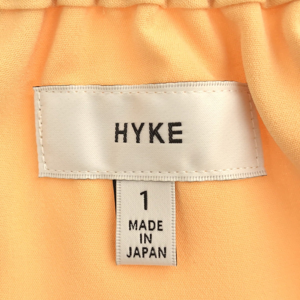 【美品】 HYKE / ハイク | Stretch WIDE Leg PANTS パンツ | 1 | クリーム | レディース