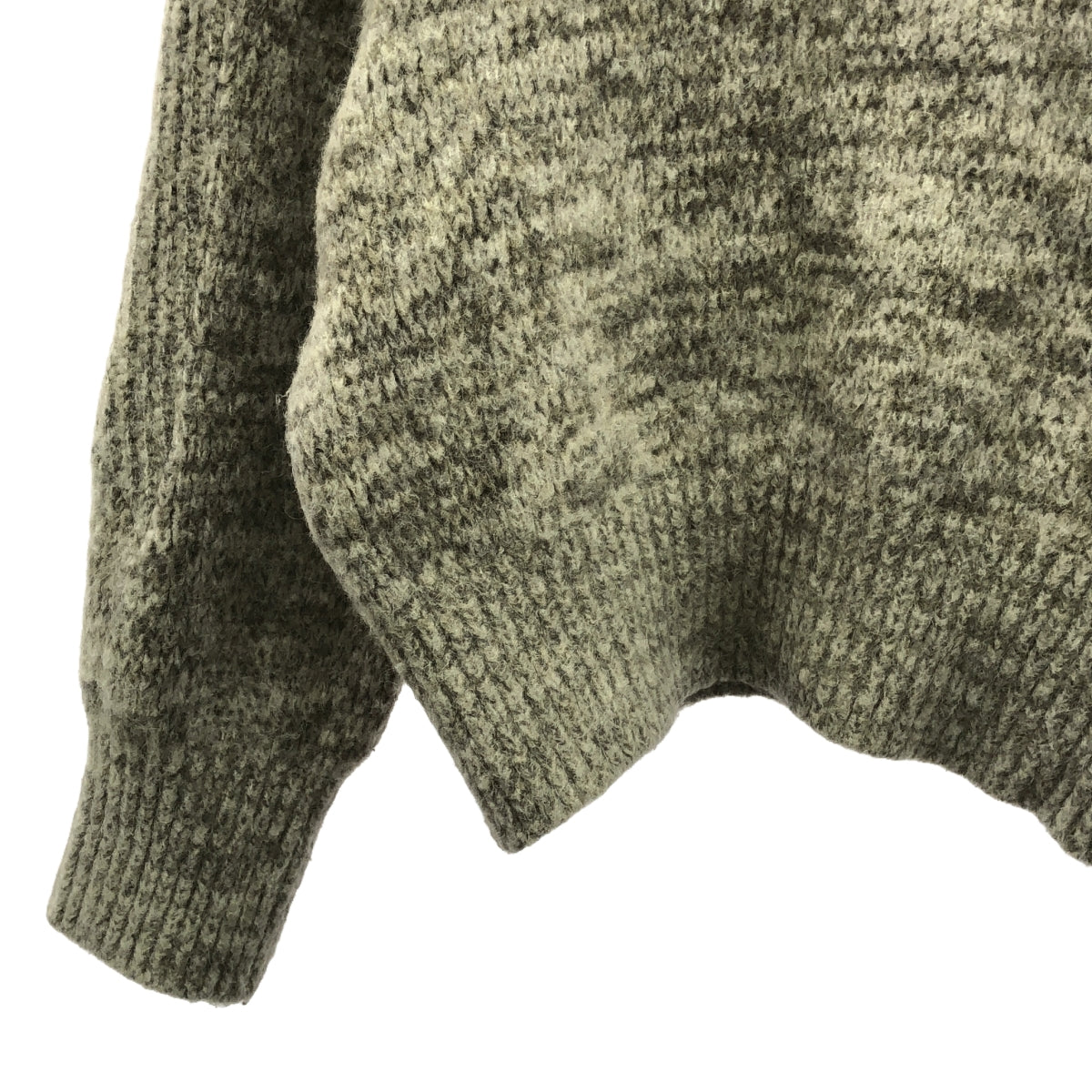 PHOTOCOPIEU / 포토 코퓨 | 울 크루 넥 니트 풀오버 | TU | 회색 | 여성