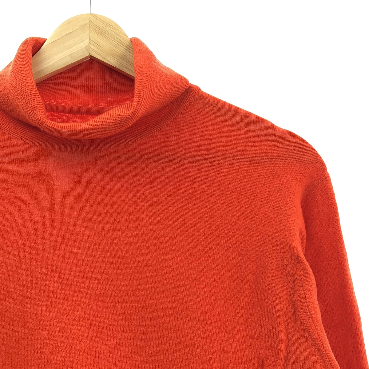 JOHN SMEDLEY / 約翰‧史梅德利 | 羊毛高領針織衫 | S尺寸 | 橘色 | 男款