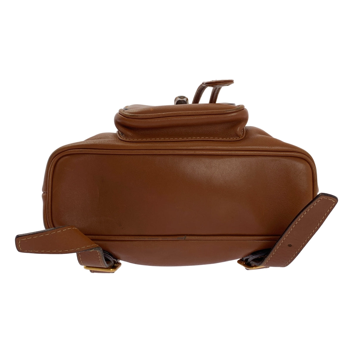 GUCCI / 구찌 | 가죽 대나무 미니 배낭 배낭 |