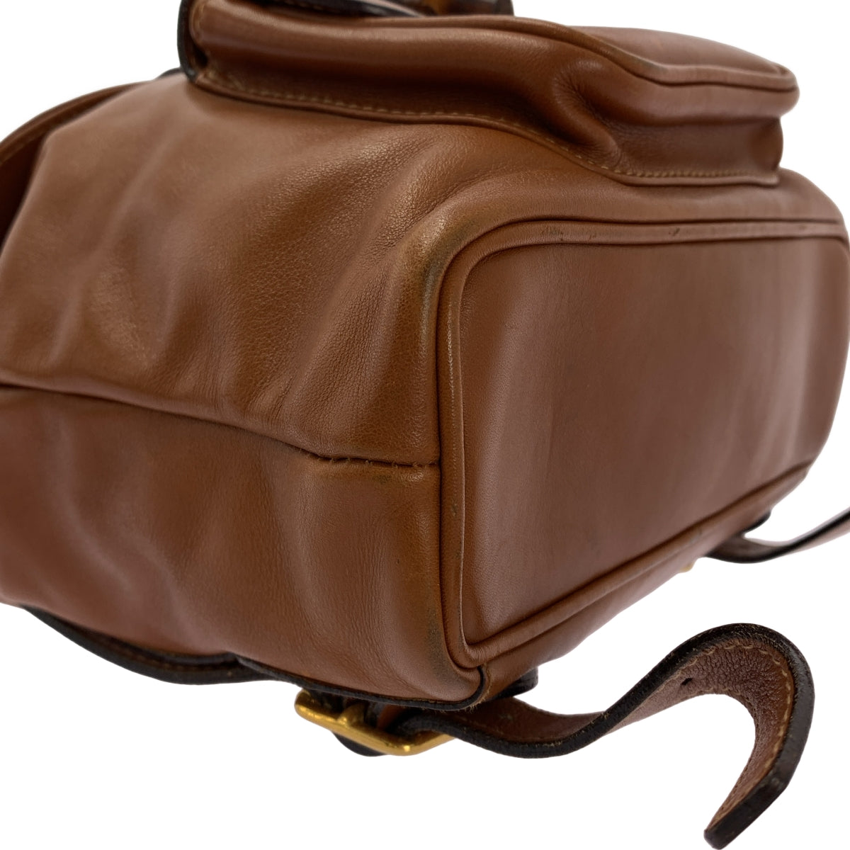 GUCCI / グッチ | レザー バンブー ミニリュック バックパック |