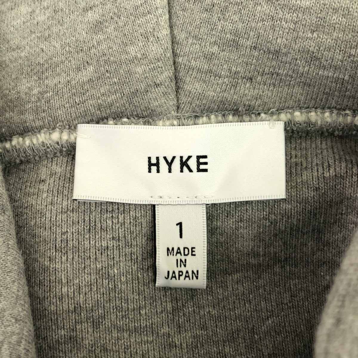 HYKE / 하이크 | SWEAT HOODIE 스웨트 후디 풀오버 후드 | 1 | 여성