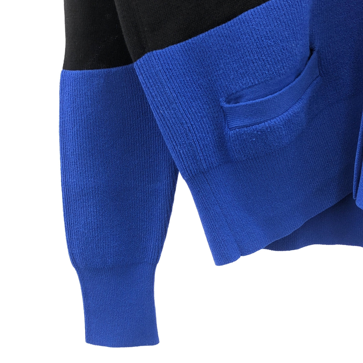 Plan C / 플랑시 | 코튼 혼합 바이 컬러 V 넥 가디건 | 42 |