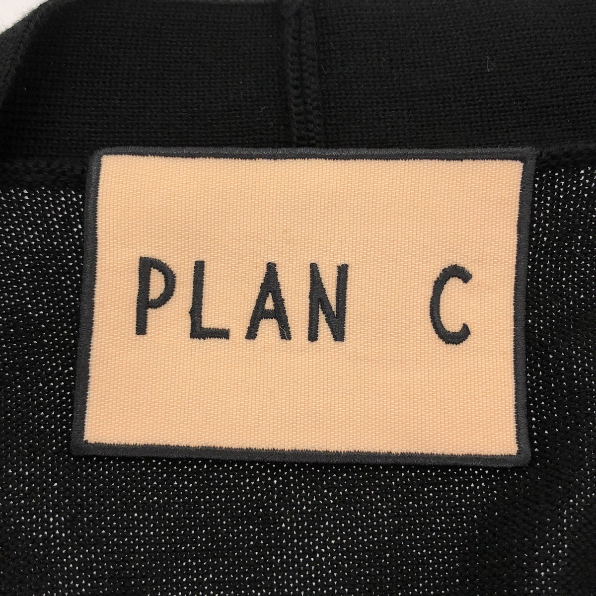Plan C | 棉混紡雙色V領開襟衫 | 尺寸 42 | 女款