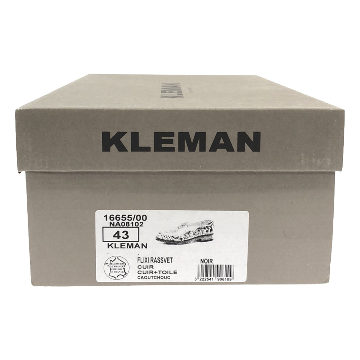 【美品】  KLEMAN / クレマン | × RASSVET Leather Loafer / 総柄 ローファー レザーシューズ / 革靴 | 43 | ホワイト/ブラック | メンズ