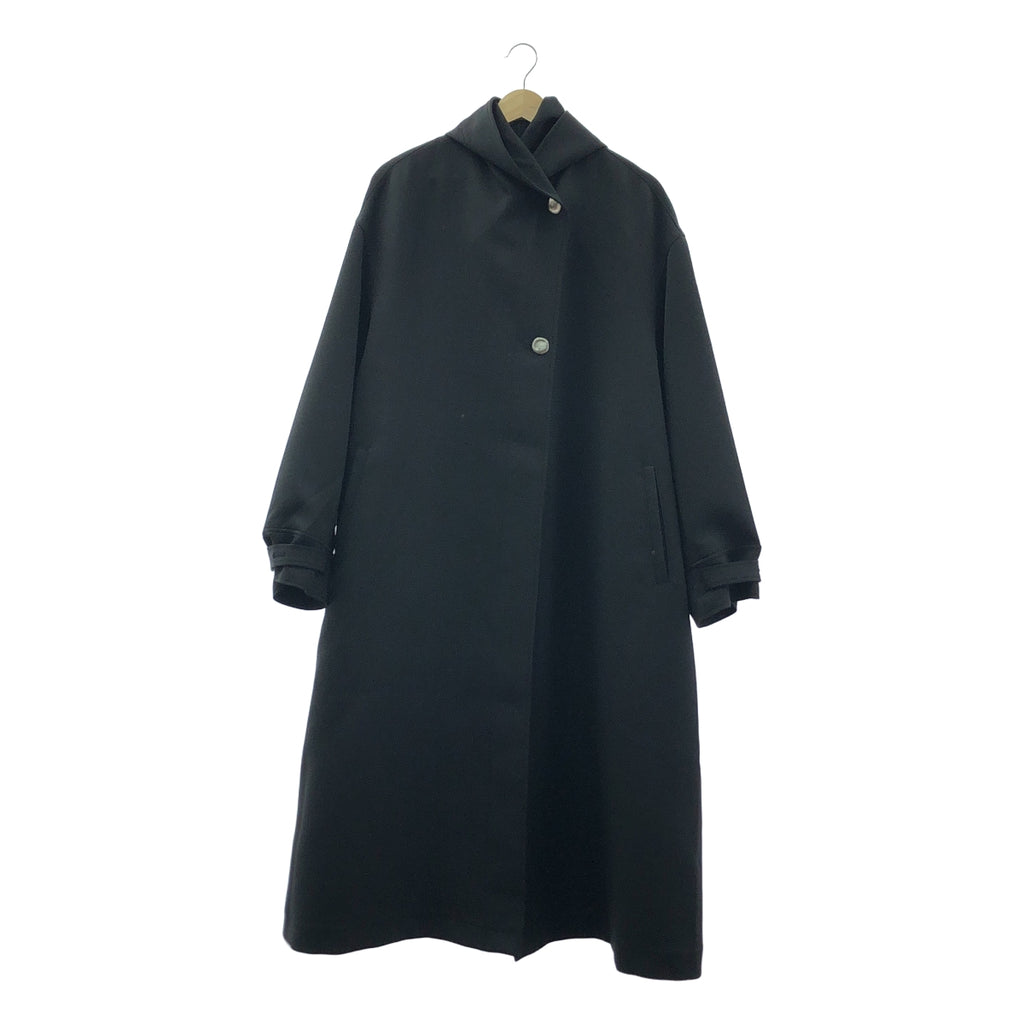 【미품】 deres / 델레스 | 2024SS | feather long coat 페더 롱 코트 | F | 블랙 | 여성