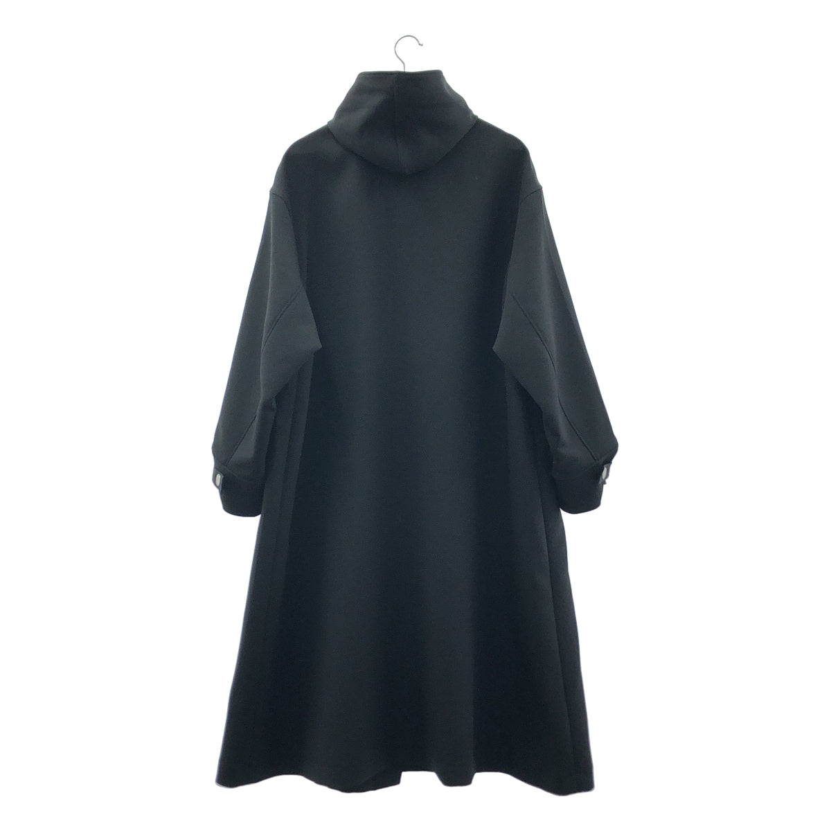 [狀況極佳] deres | 2024SS | 羽毛長外套 | F碼 | 黑色 | 女款