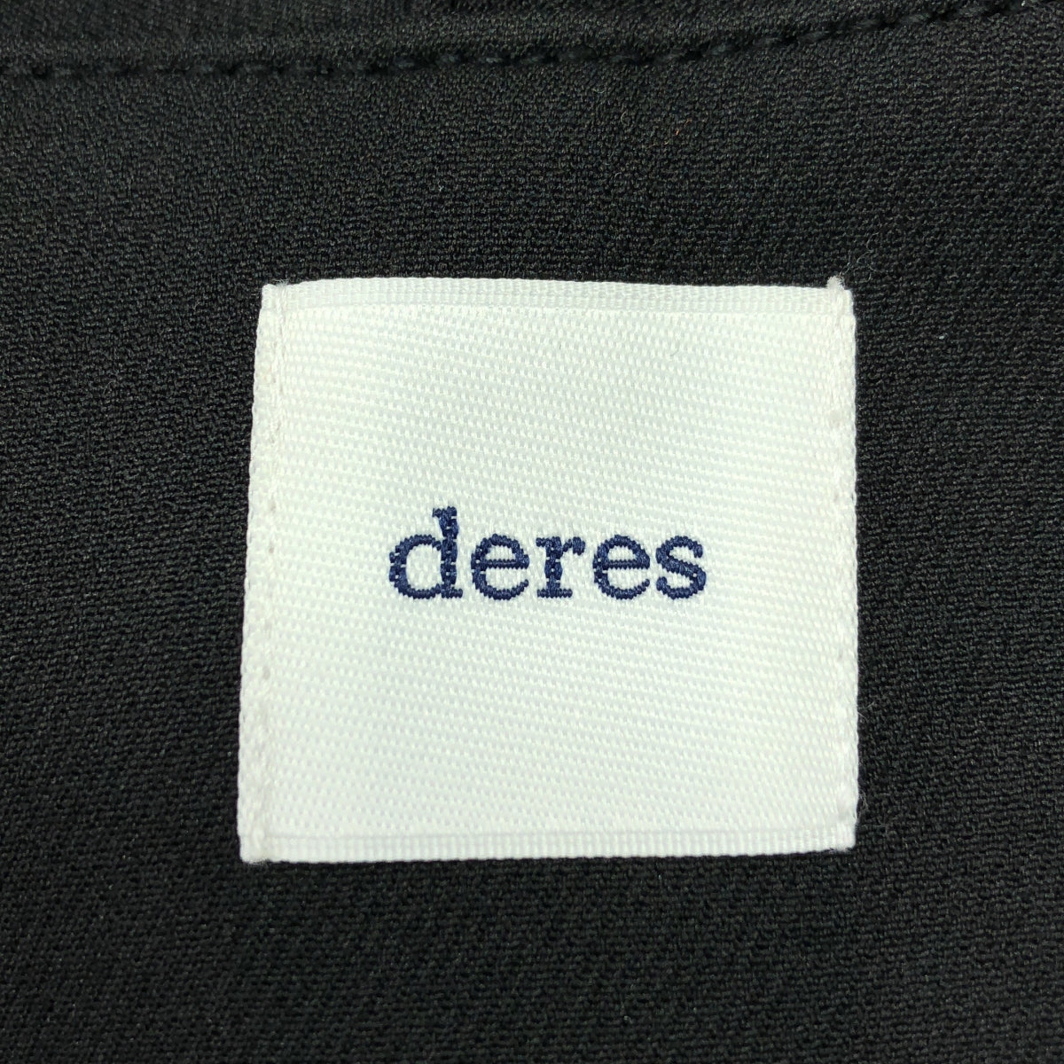 【美品】  deres / デレス | 2024SS | feather long coat フェザー ロング コート | F | ブラック | レディース