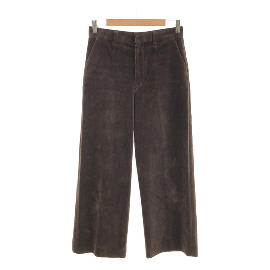 UNION LAUNCH | Corduroy wide pants | XS | Brown | Women's