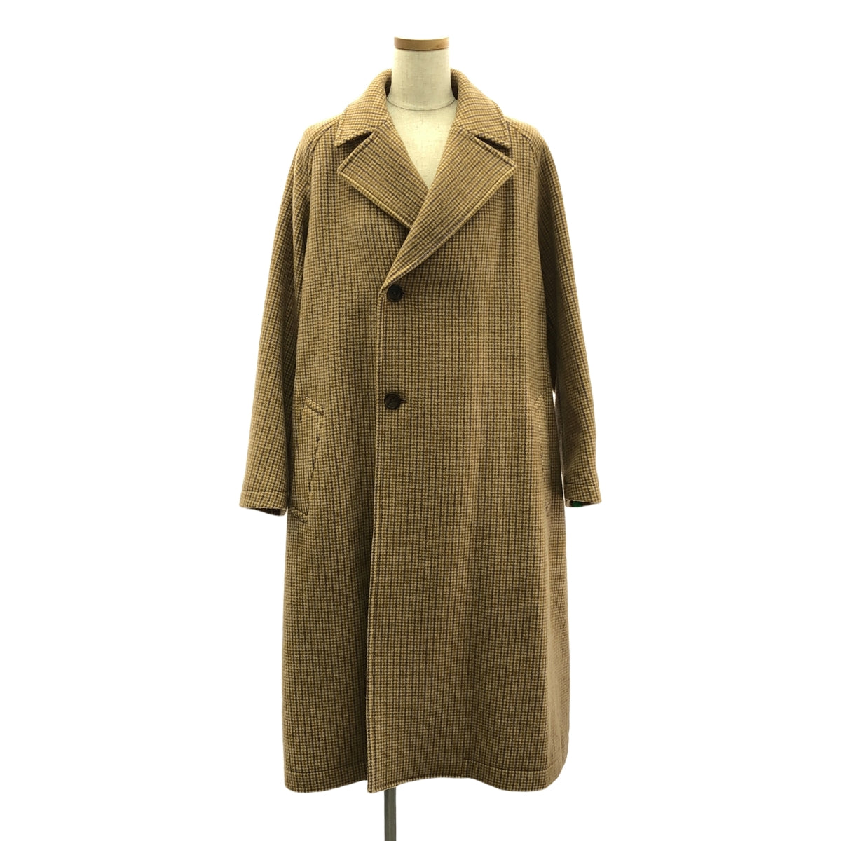 WELLDER / 웰더 | 울 오버 롱 코트 / 총 안감 | 0 | 브라운 계열 | 여성