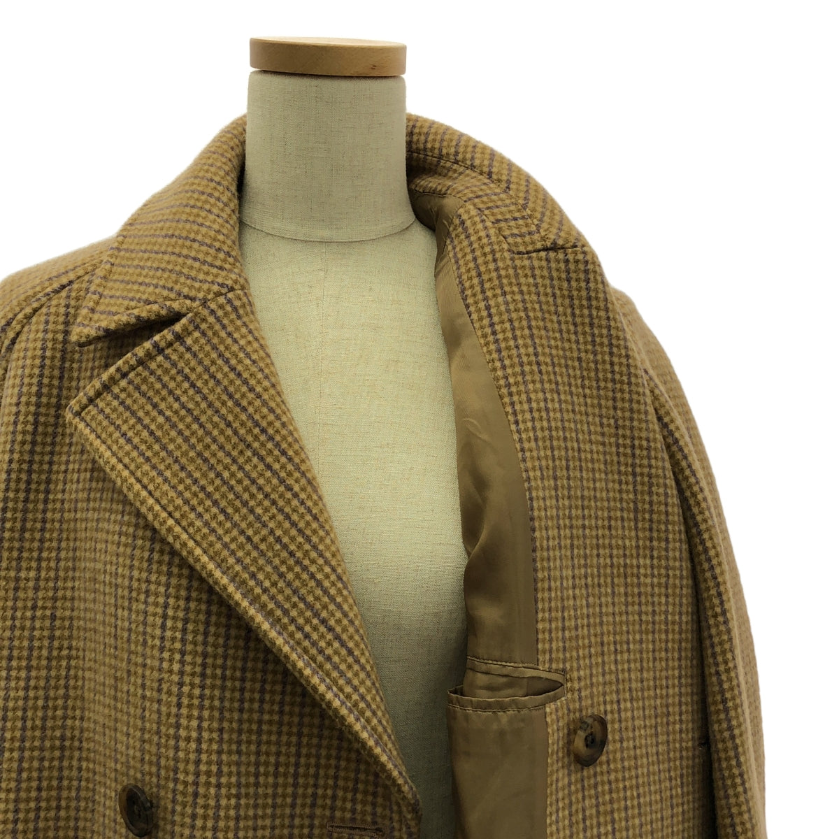 WELLDER / 웰더 | 울 오버 롱 코트 / 총 안감 | 0 | 브라운 계열 | 여성