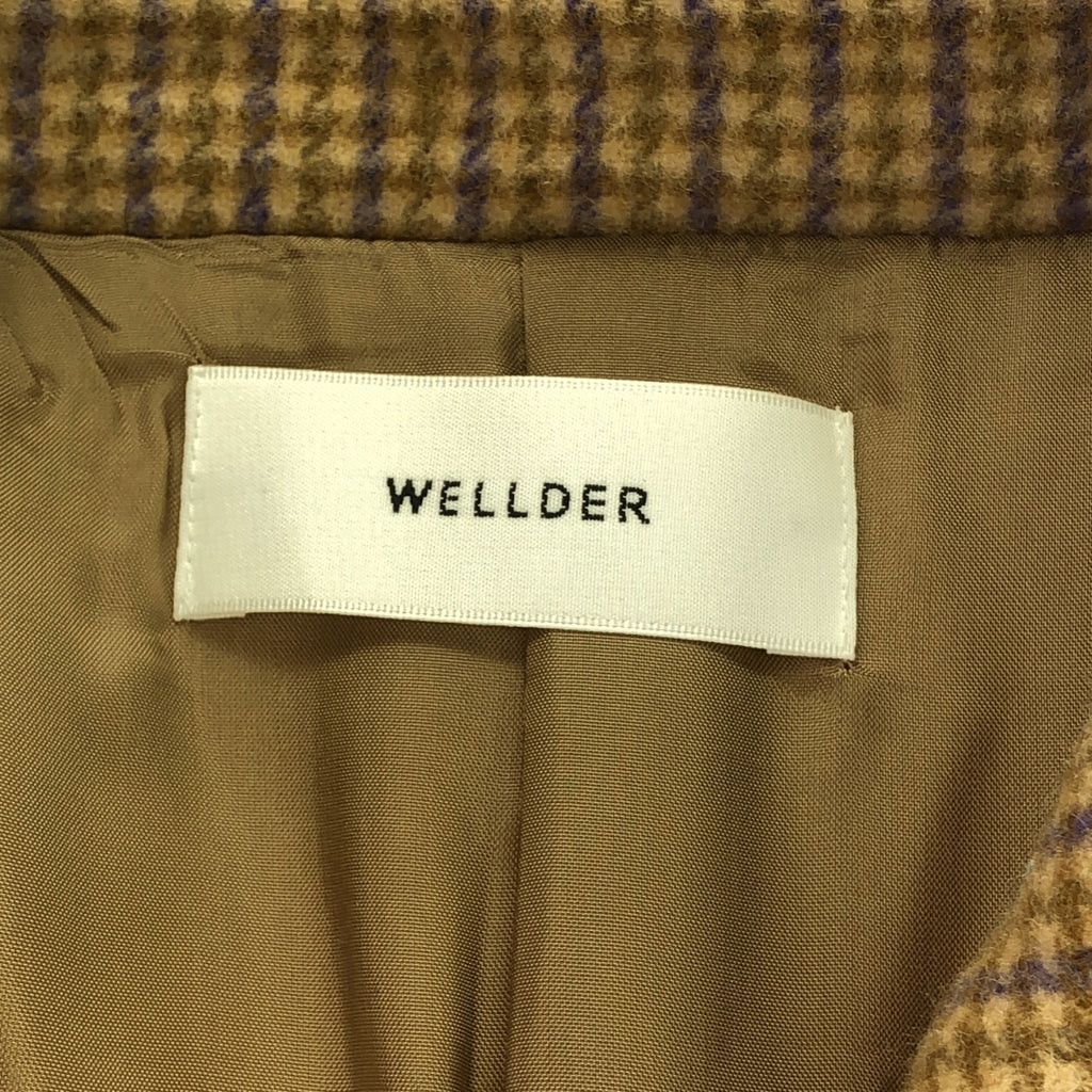 WELLDER / 웰더 | 울 오버 롱 코트 / 총 안감 | 0 | 브라운 계열 | 여성