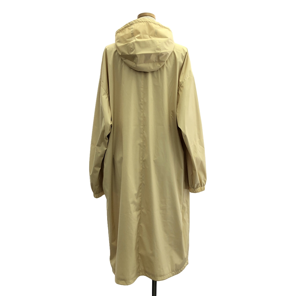 AURALEE / オーラリー | 2024SS | HARD TWIST POLYESTER SATIN LAMINATE ZIP COAT ジップ コート | 1 | レディース