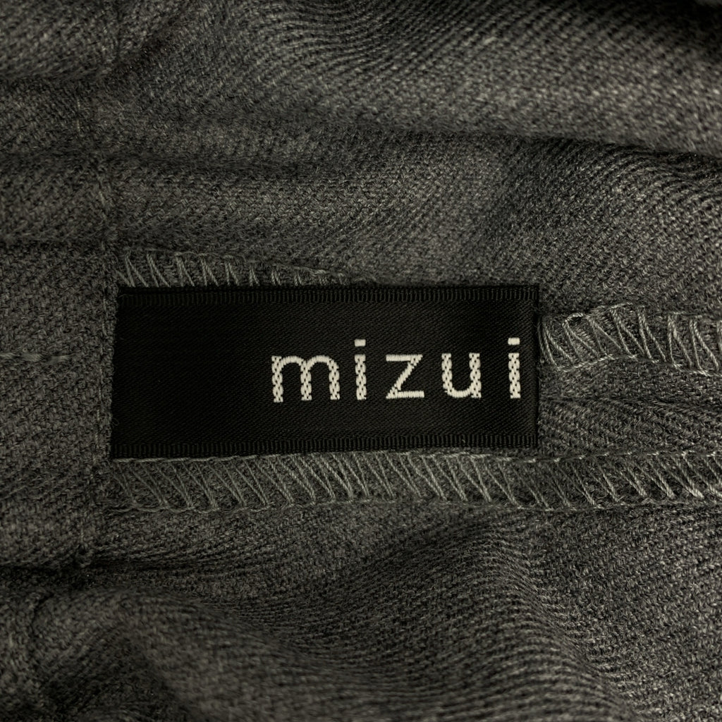 mizuiroind / 미즈이로 인도 | 웨스트 고무 와이드 이지 팬츠 | F |