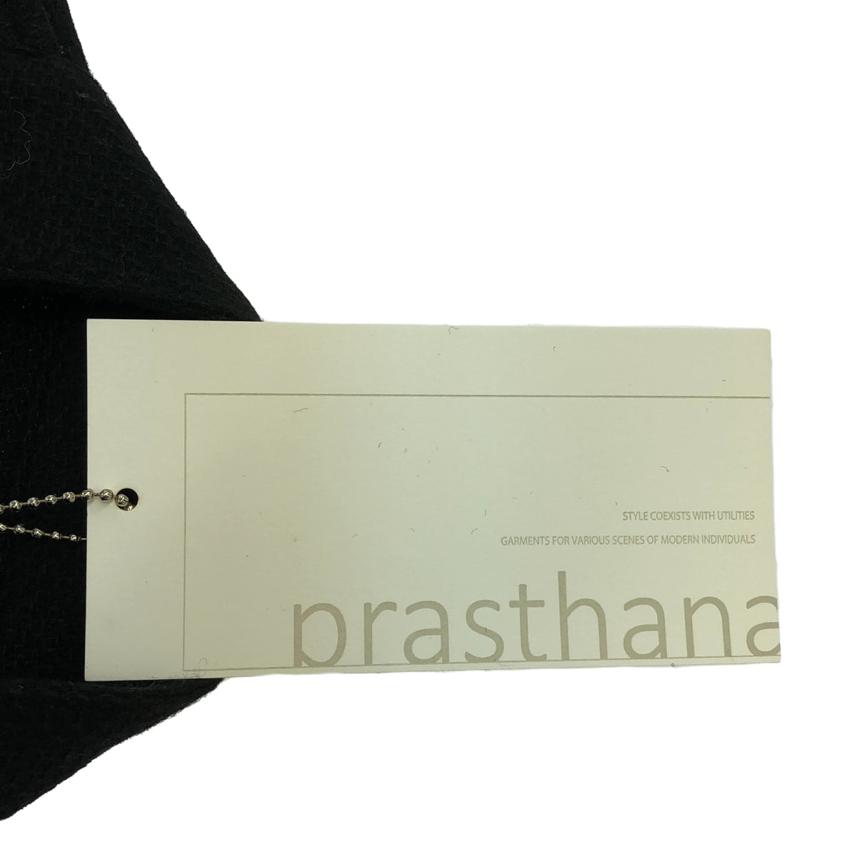 [新] prasthana / Prasthana | LC3 野戰夾克 / 夾克 | M |黑色 |男士