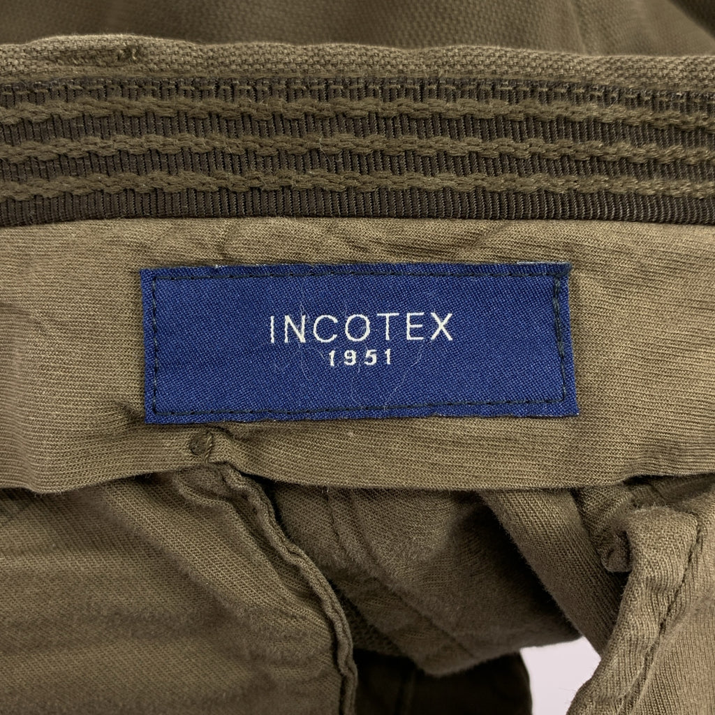 INCOTEX / 인코텍스 | HIGH COMFORT 스트레치 코튼 팬츠 | 46 | 남성