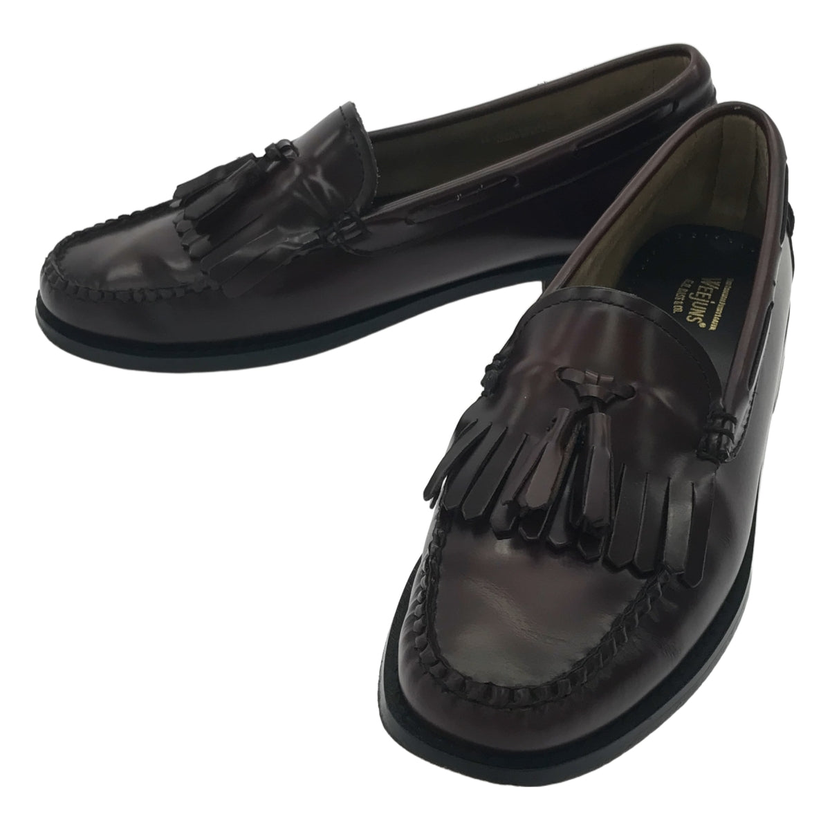 GHBASS / 지에이치 버스 | WEEJUN 퀼트 술 로퍼 | 39 | WINE | 여성