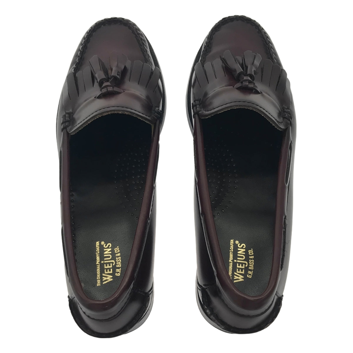 GHBASS / 지에이치 버스 | WEEJUN 퀼트 술 로퍼 | 39 | WINE | 여성