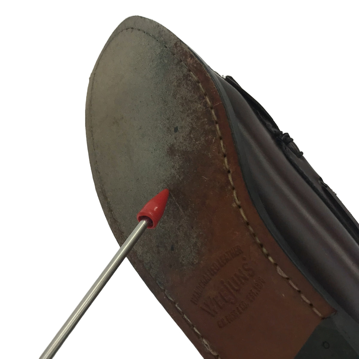 GHBASS / 지에이치 버스 | WEEJUN 퀼트 술 로퍼 | 39 | WINE | 여성