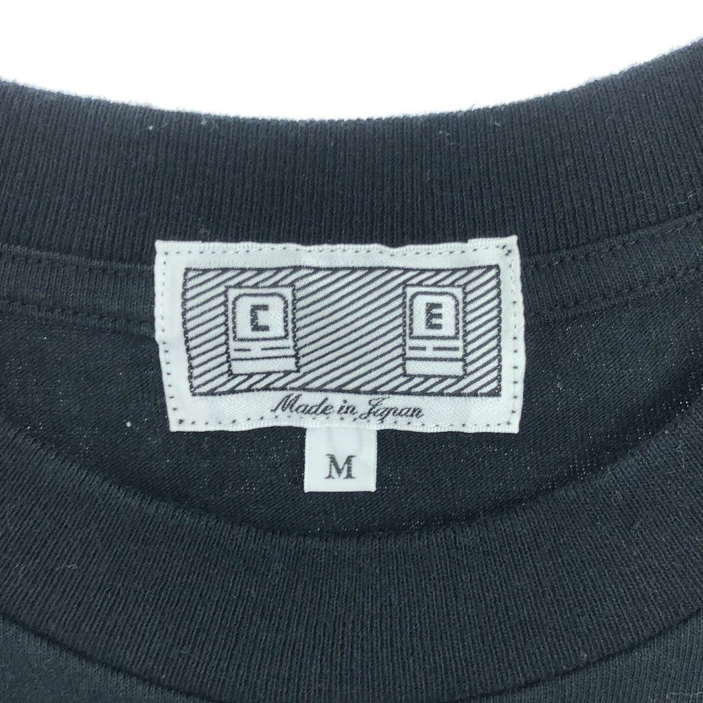 C.E / シーイー | 2023SS | OFFERED BY THE SYSTEM LONG SLEEVE T プリント Tシャツ | M | ブラック / ホワイト | メンズ