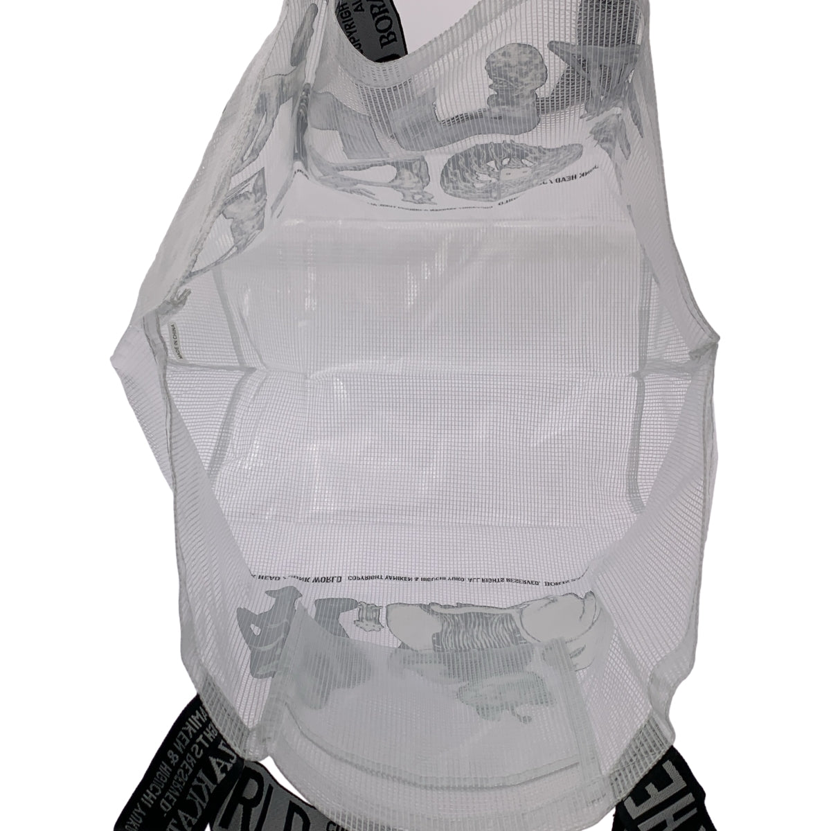 Yuko higuchi / 히구치 유코 | 보리스 잡화점 JUNK WORLD PVC 토트 백 |