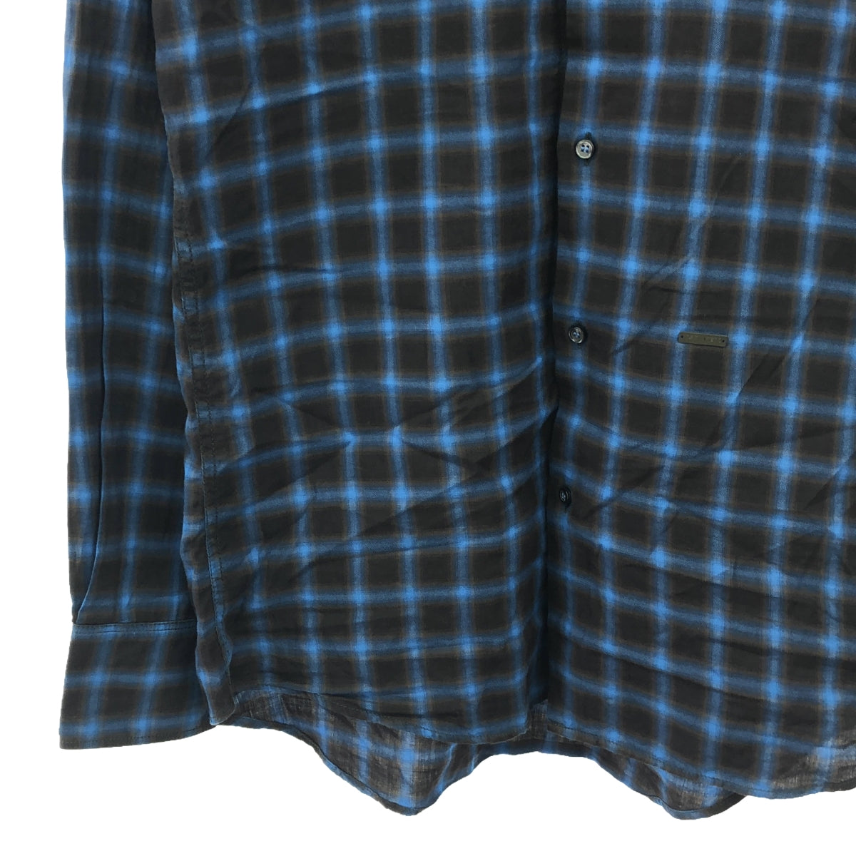 DSQUARED2 / Dsquared | Cotton Check Shirt | 48 | Men's