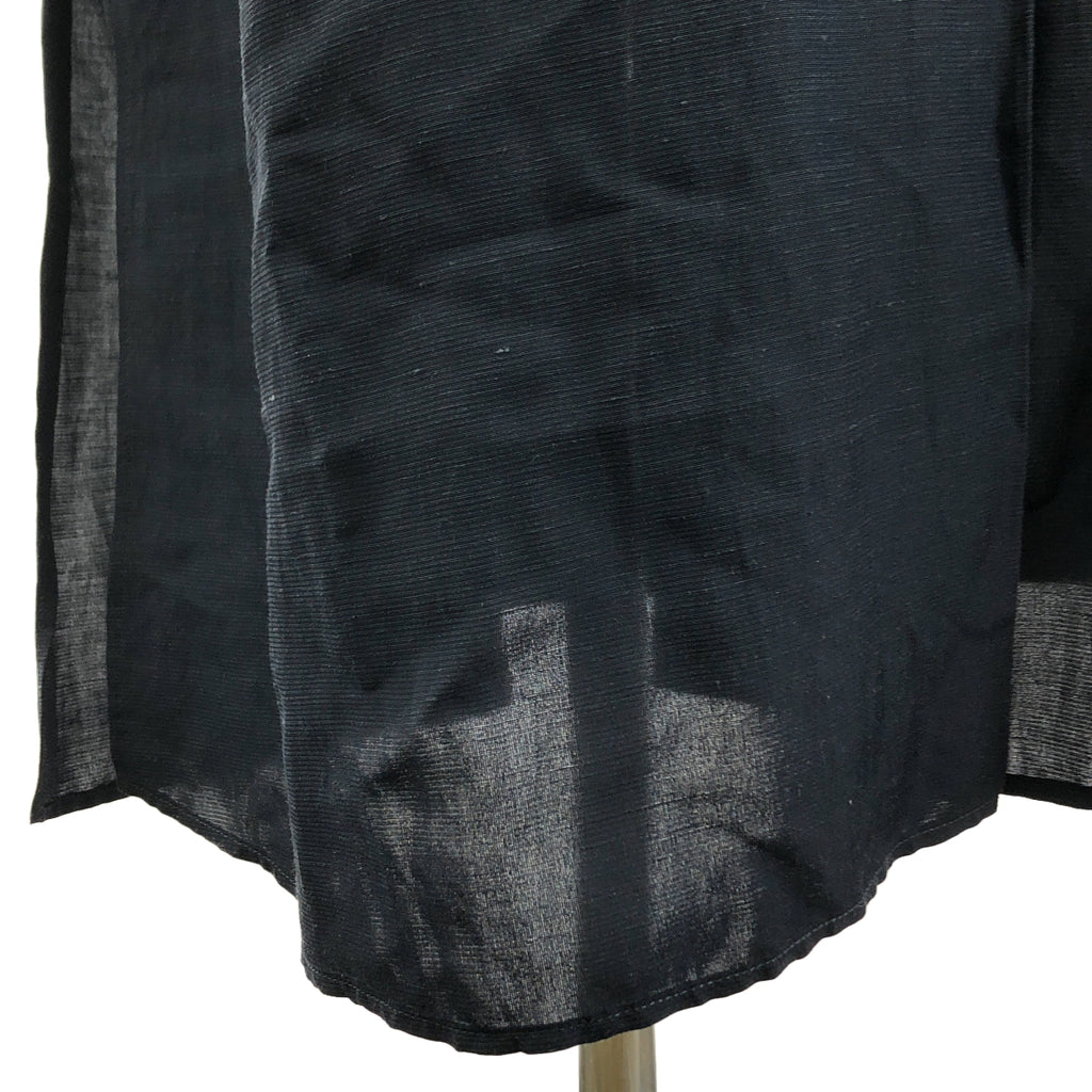 JIL SANDER / 질썬더 | 레이온 린넨 밴드 컬러 셔츠 원피스 | 32 |