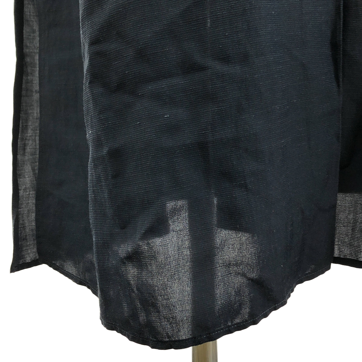 JIL SANDER / 질썬더 | 레이온 린넨 밴드 컬러 셔츠 원피스 | 32 |