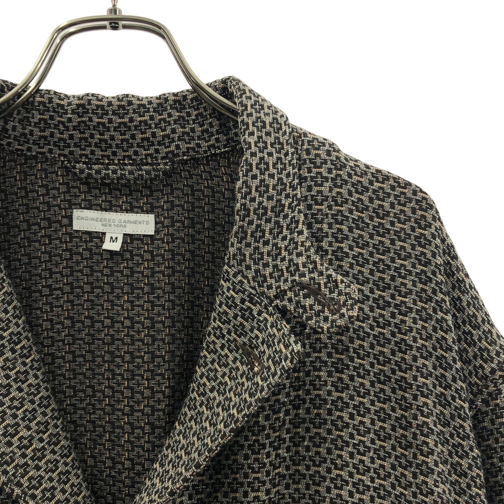 Engineered Garments / 엔지니어드 가먼츠 | Loiter Jacket Basketweave Cross Dobby 도비 직물 총 무늬 로이터 재킷 |