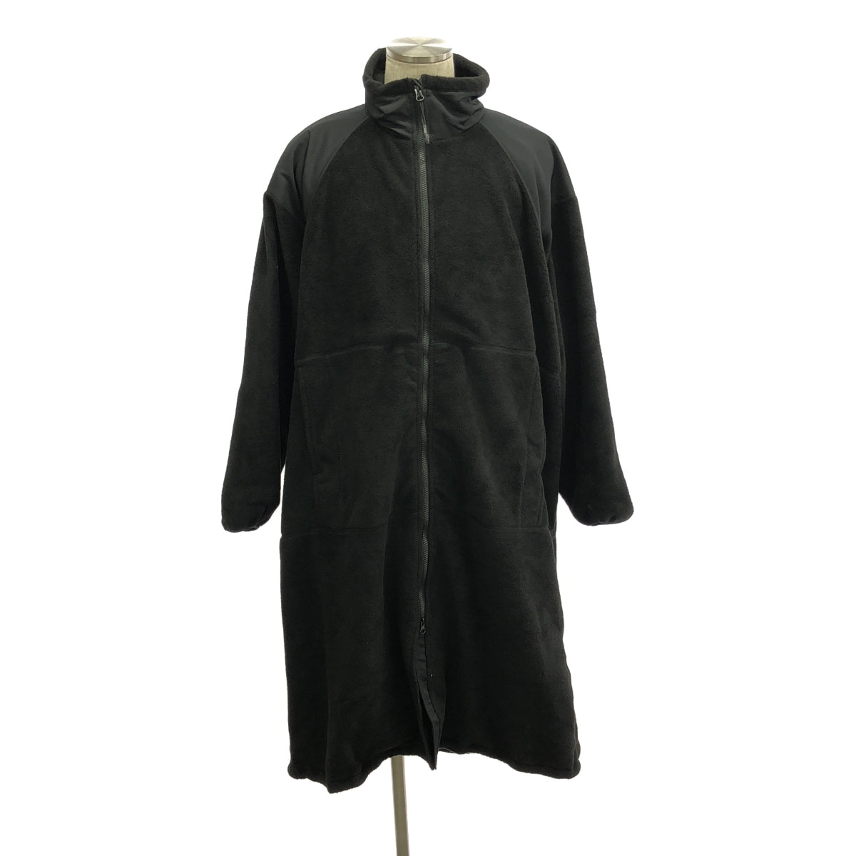 海克 | 2023秋冬 |抓絨大衣 | XL |黑色|男士